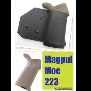 Featureless California Fin Grip Wrap Magpul Moe AR 223 CA Legal Compliant